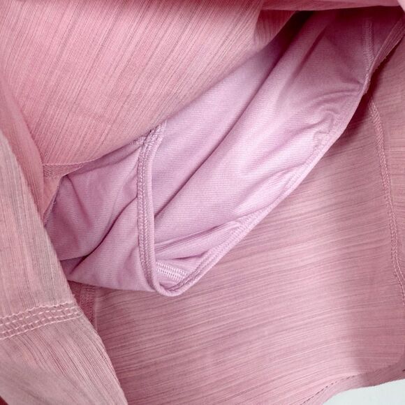 ATHLETA |  Run With It Textured 3.5” Inseam Hydrangea Pink Shorts Women’s Size M - Picture 7 of 13